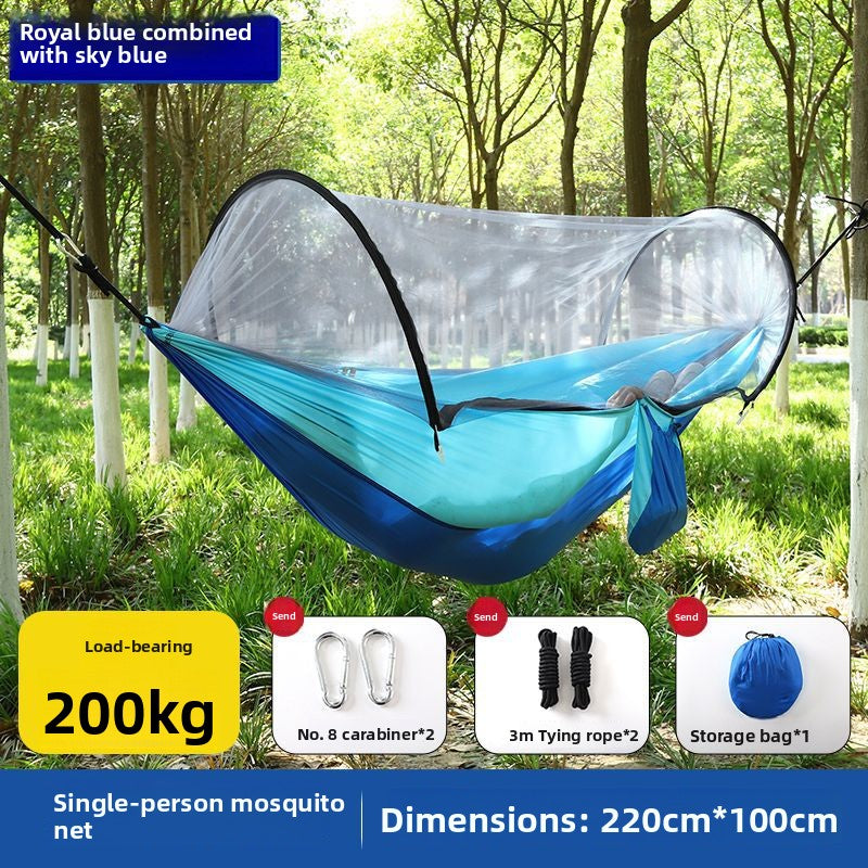 Outdoor Camping Hammock with Mosquito Net