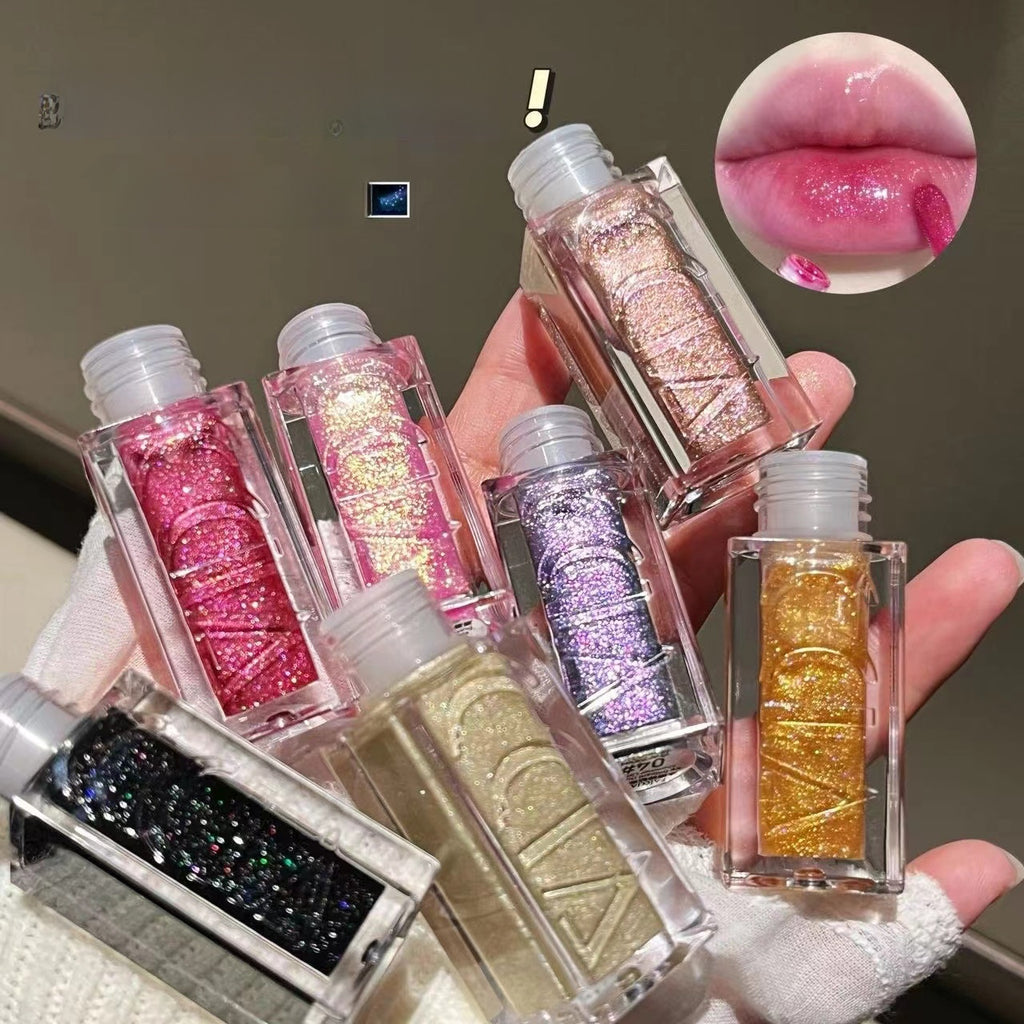 Shimmering Diamond Pearlescent Lip Gloss