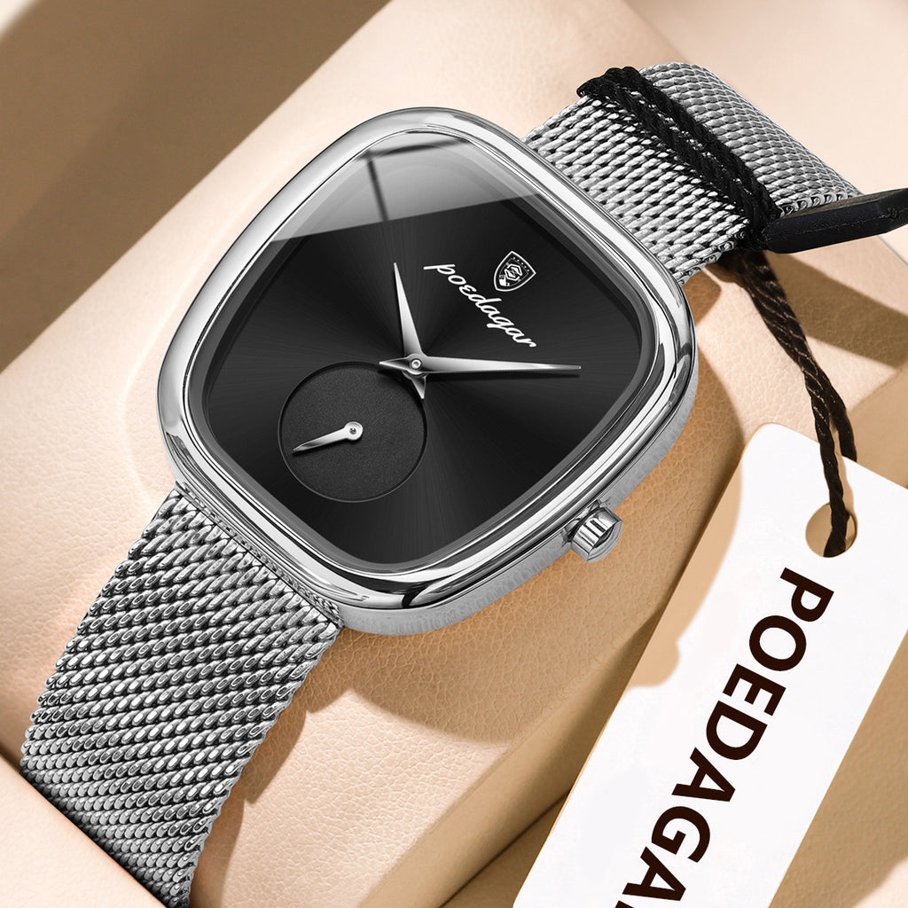 Fashion Quartz Women's Watch with Stainless Steel Mesh Strap