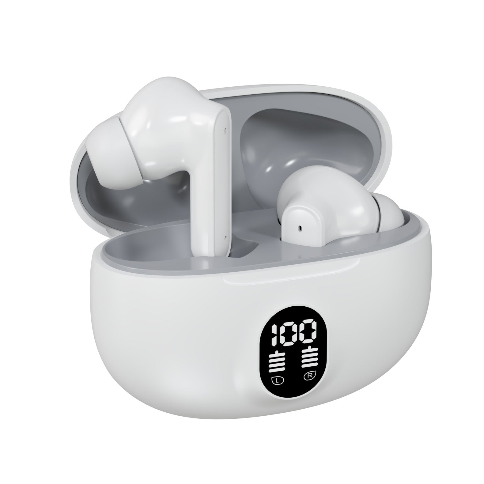 Wireless Bluetooth Earphones with Digital Display