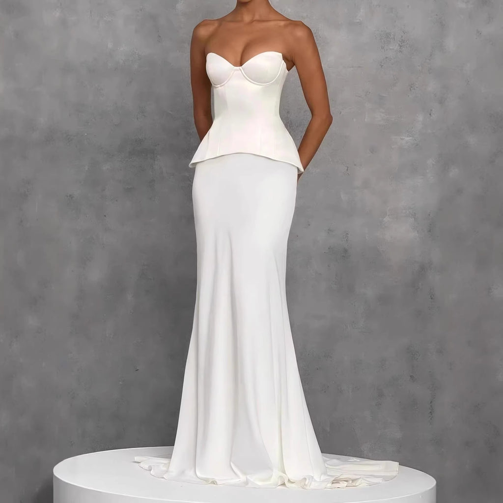 Off-Shoulder Mermaid Evening Dress