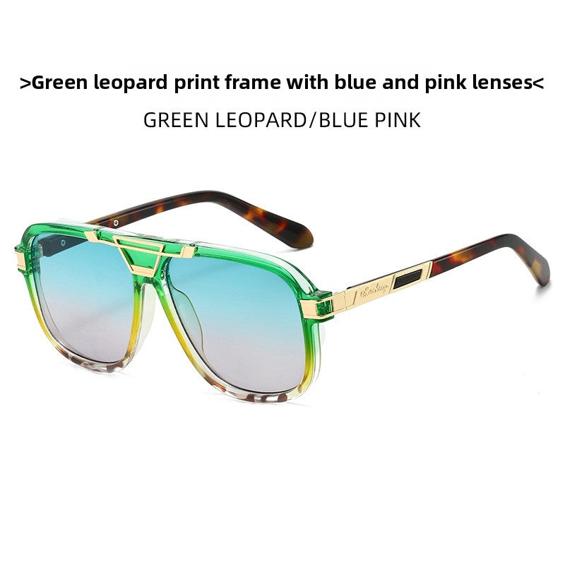 Fashion Double Beam Polarized UV400 Sunglasses