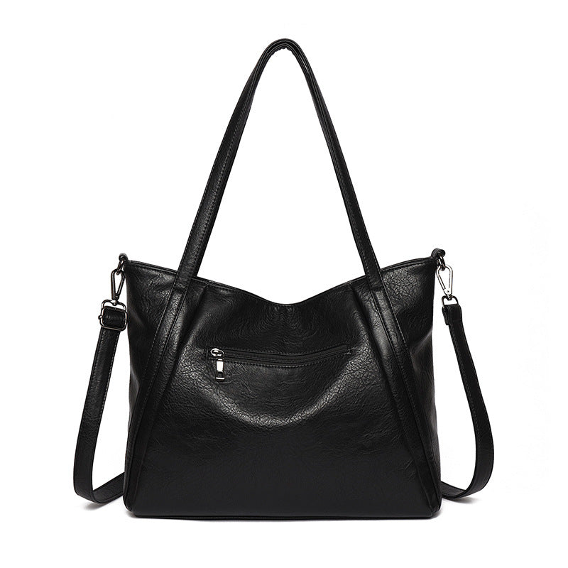 Handheld single-shoulder tote bag