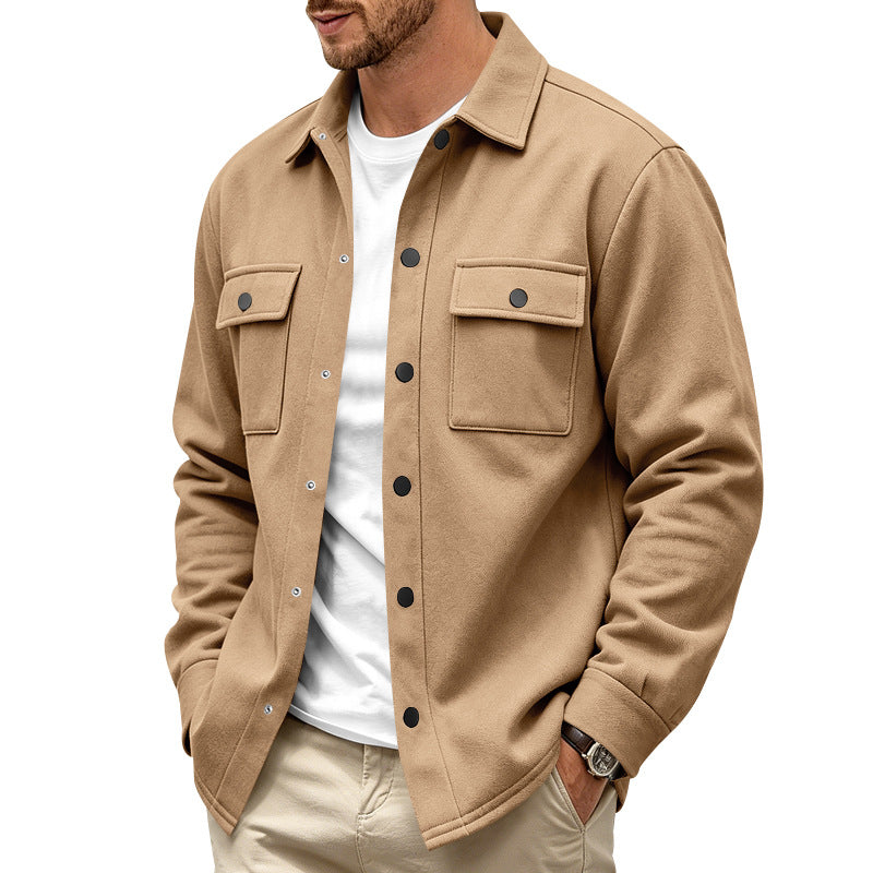 Heavyweight Fleece Lined Mens Outdoor Jacket