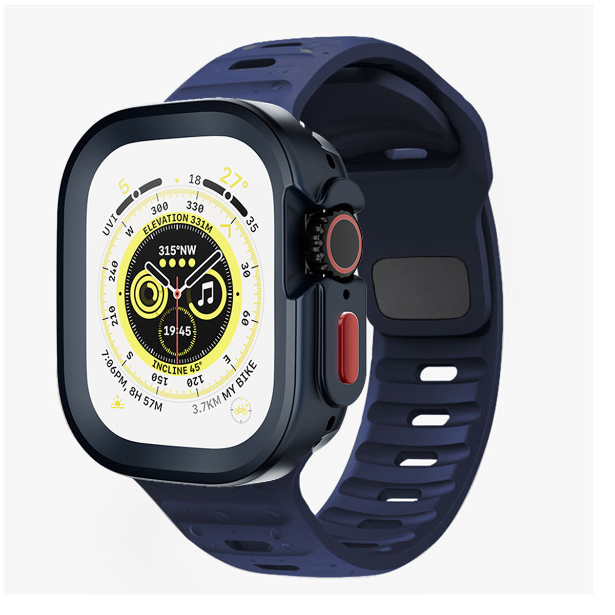 Apple Watch Silicone Strap and Protective Case