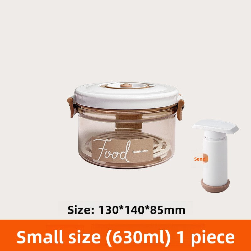 Electric vacuum storage box with air extraction function