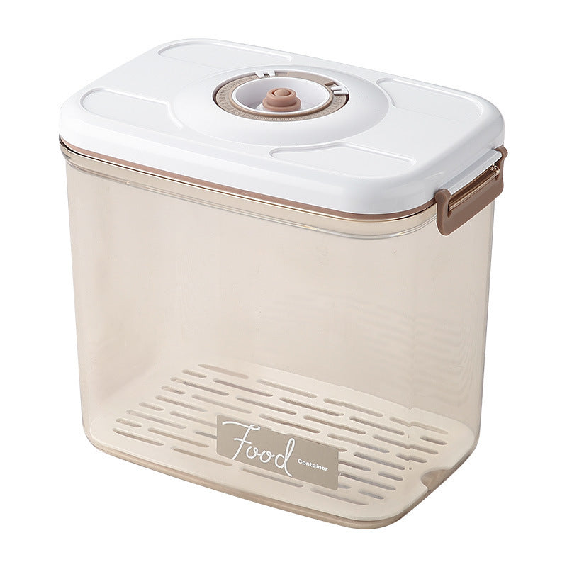 Electric vacuum storage box with air extraction function