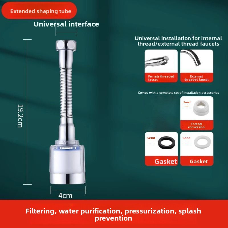 Home Extension Faucet Splash Guard