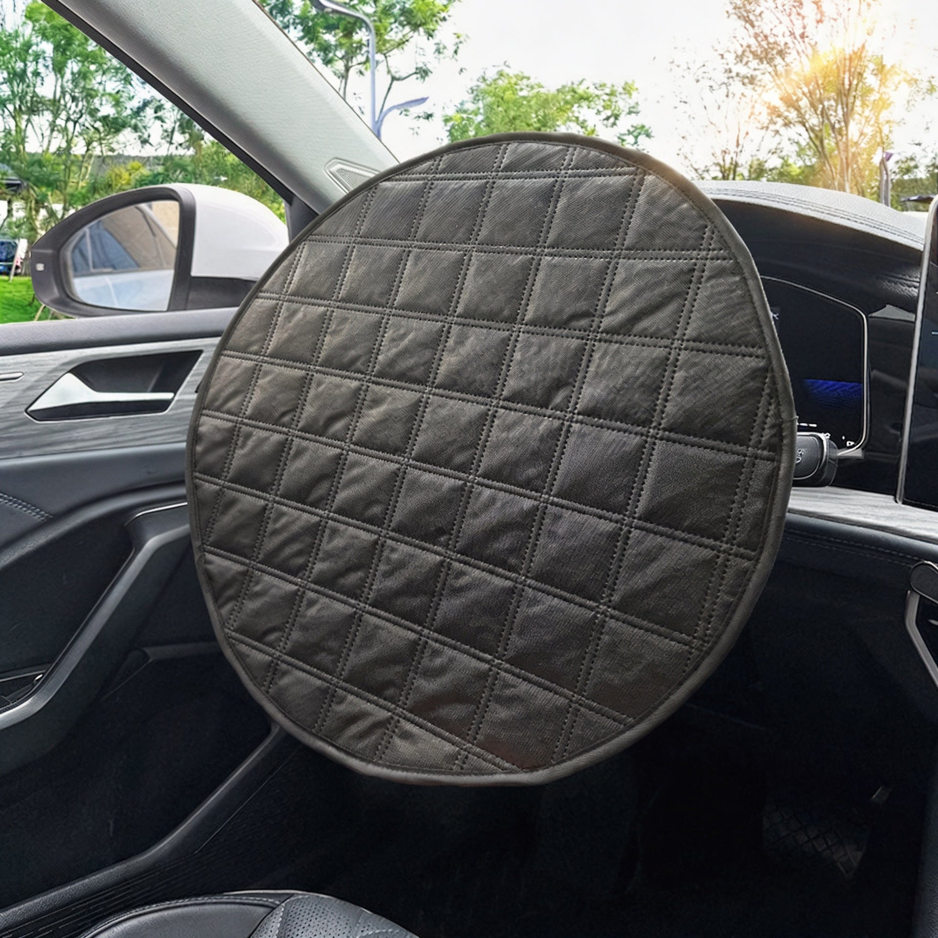 Car Steering Wheel Cover Sun Shade Heat Insulation Protector