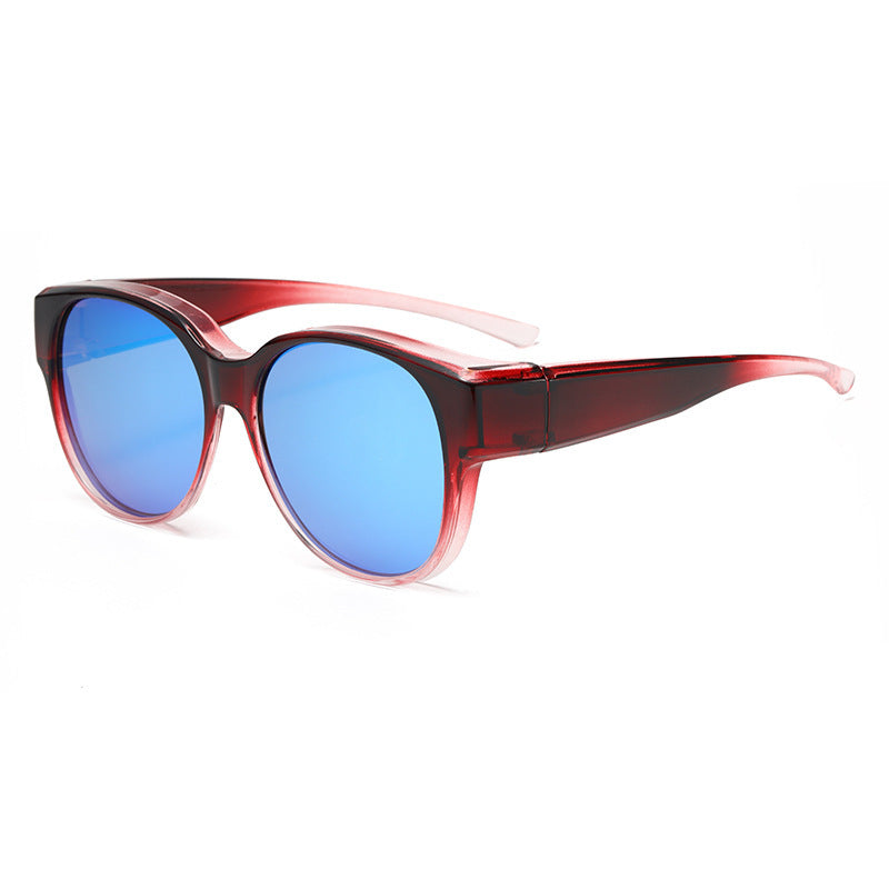 Polarized Over-Glasses Sunglasses UV400 Protection HD Lens Fit Over Prescription Glasses