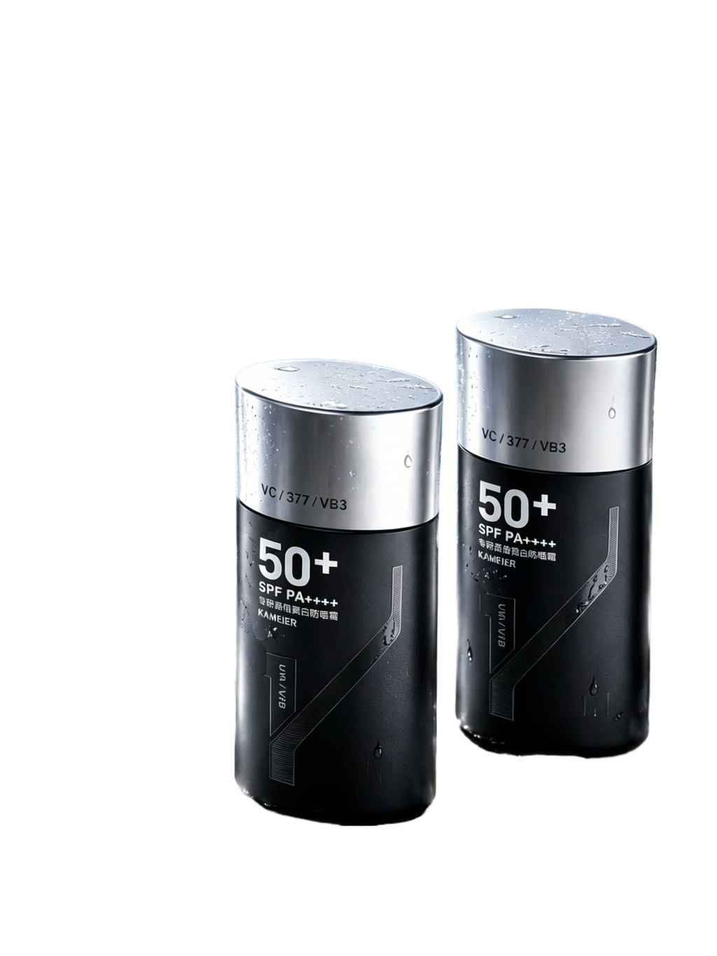 Men's Whitening Sunscreen SPF50+ Non-Greasy Face and Body Protection