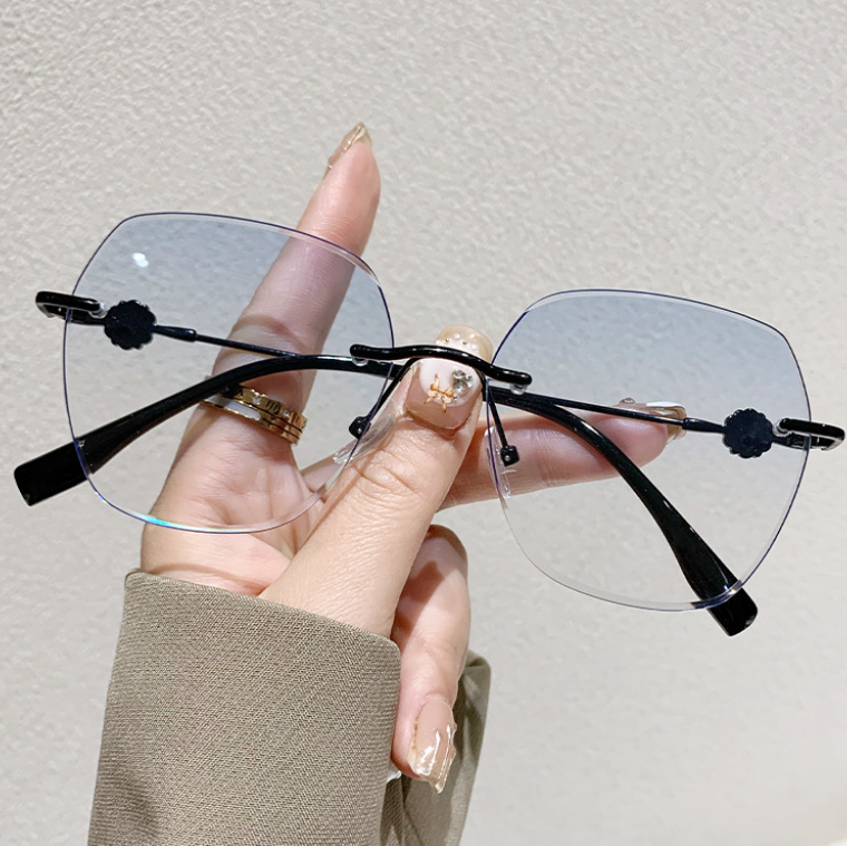Frameless Photosensitive Color-Changing Sunglasses
