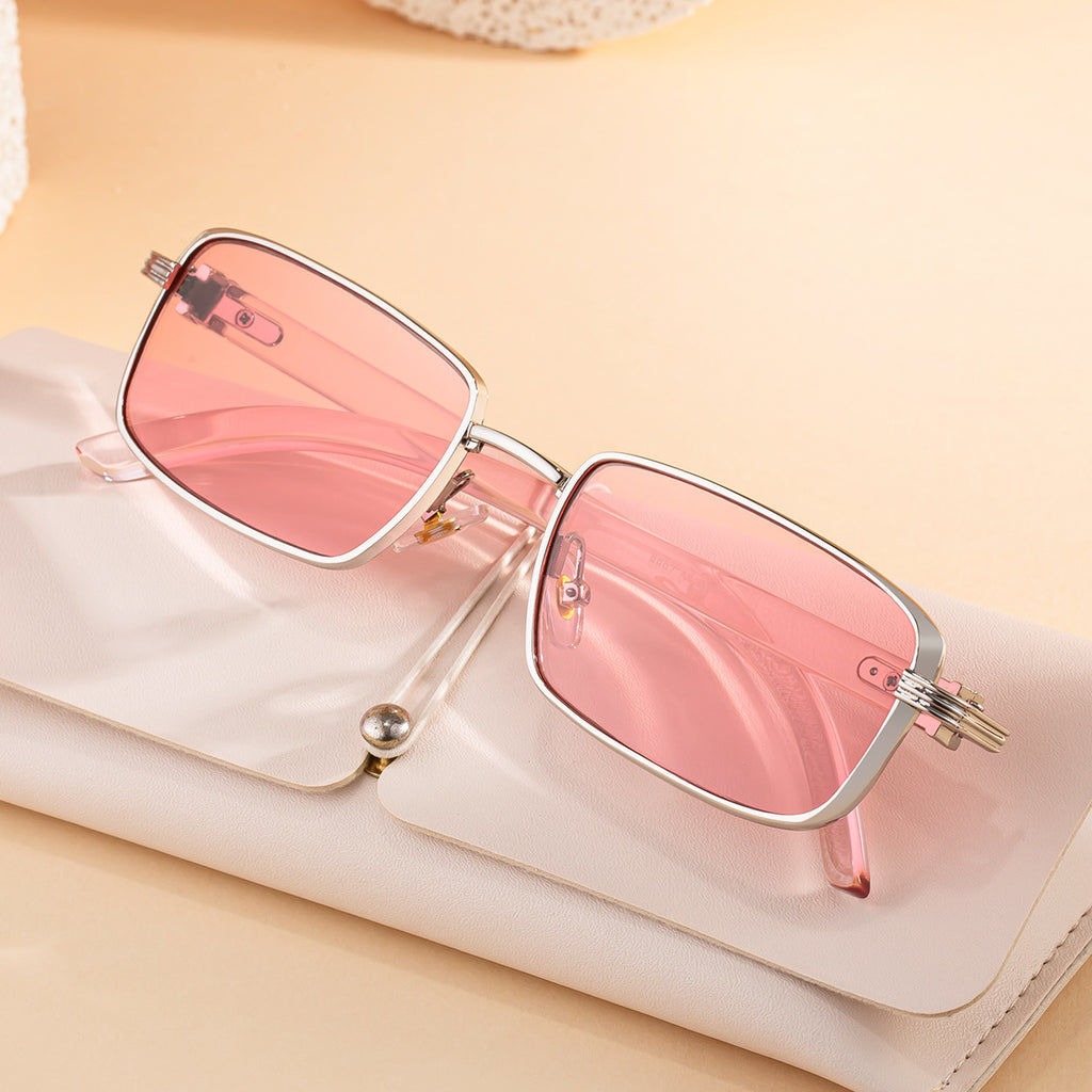 Square Sunglasses for Men with UV Protection