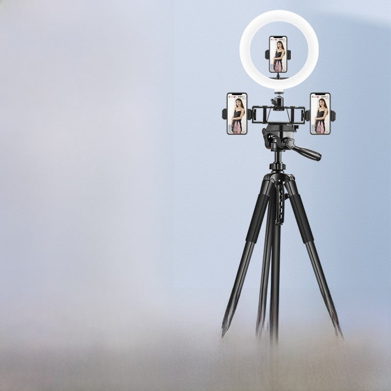 Adjustable Smartphone Camera Tripod with Fill Light