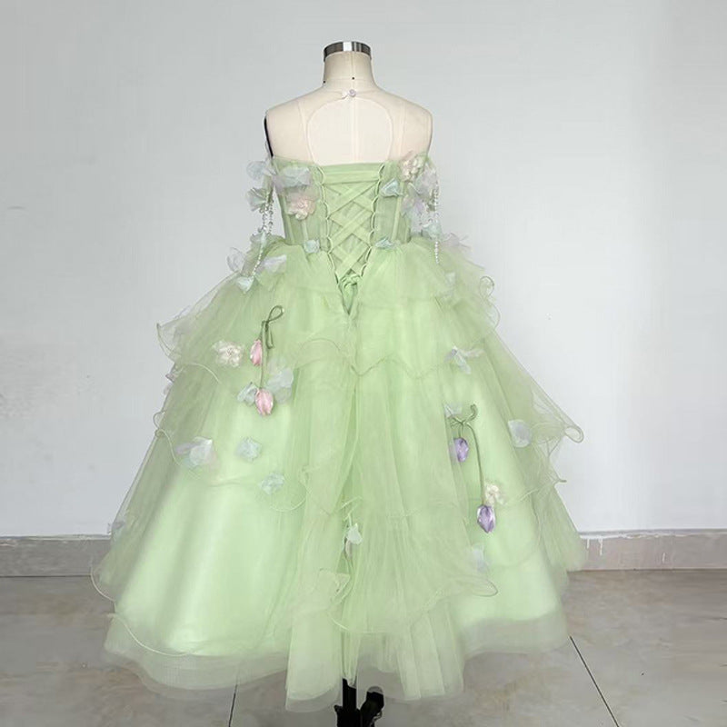 Off-Shoulder Princess Evening Dress