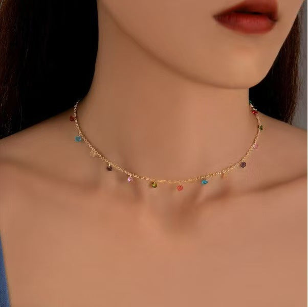 Clavicle Chain Pendant Necklace