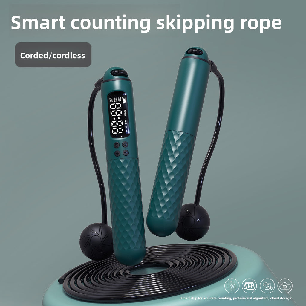 Smart Counting Jump Rope with Digital Display