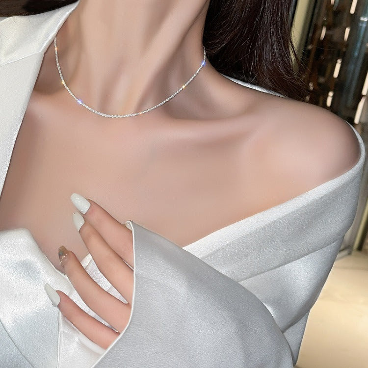 Baby's-breath necklace accessory