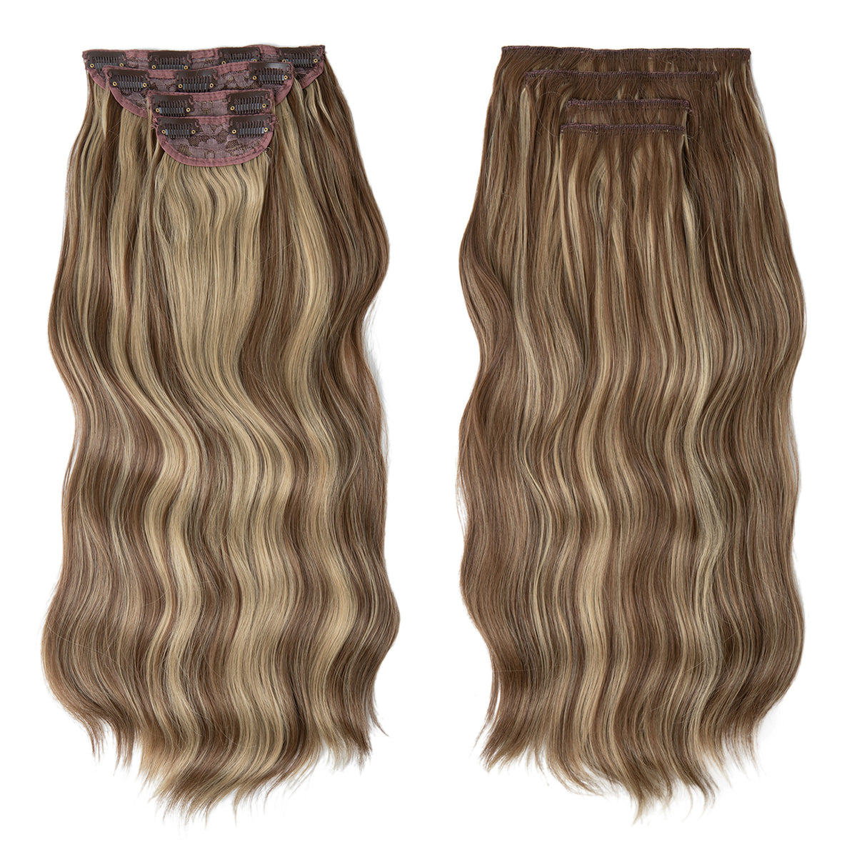 Long curly hair extensions