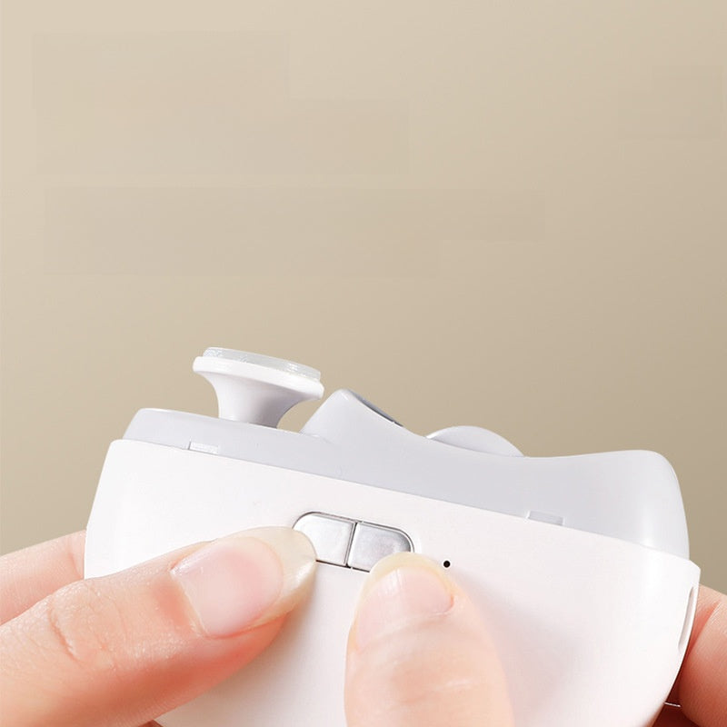 Cross-border electric nail clippers automatic nail grinder baby nail clippers anti-splash anti-pinch hand nail grinder