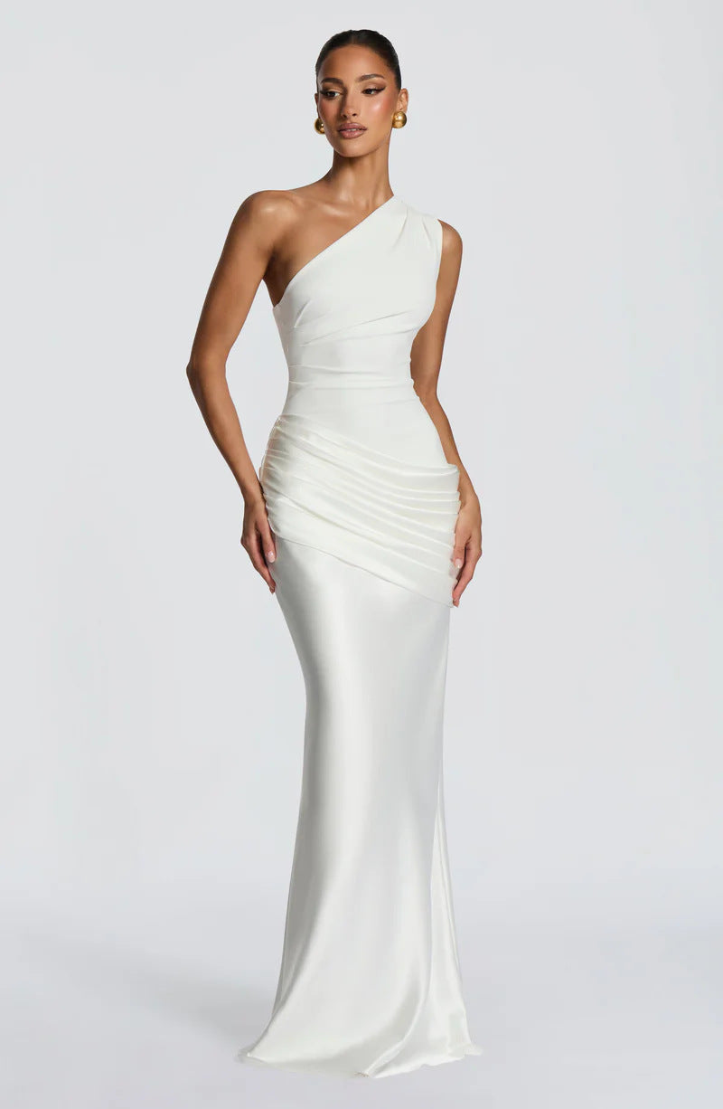 High-waisted dress