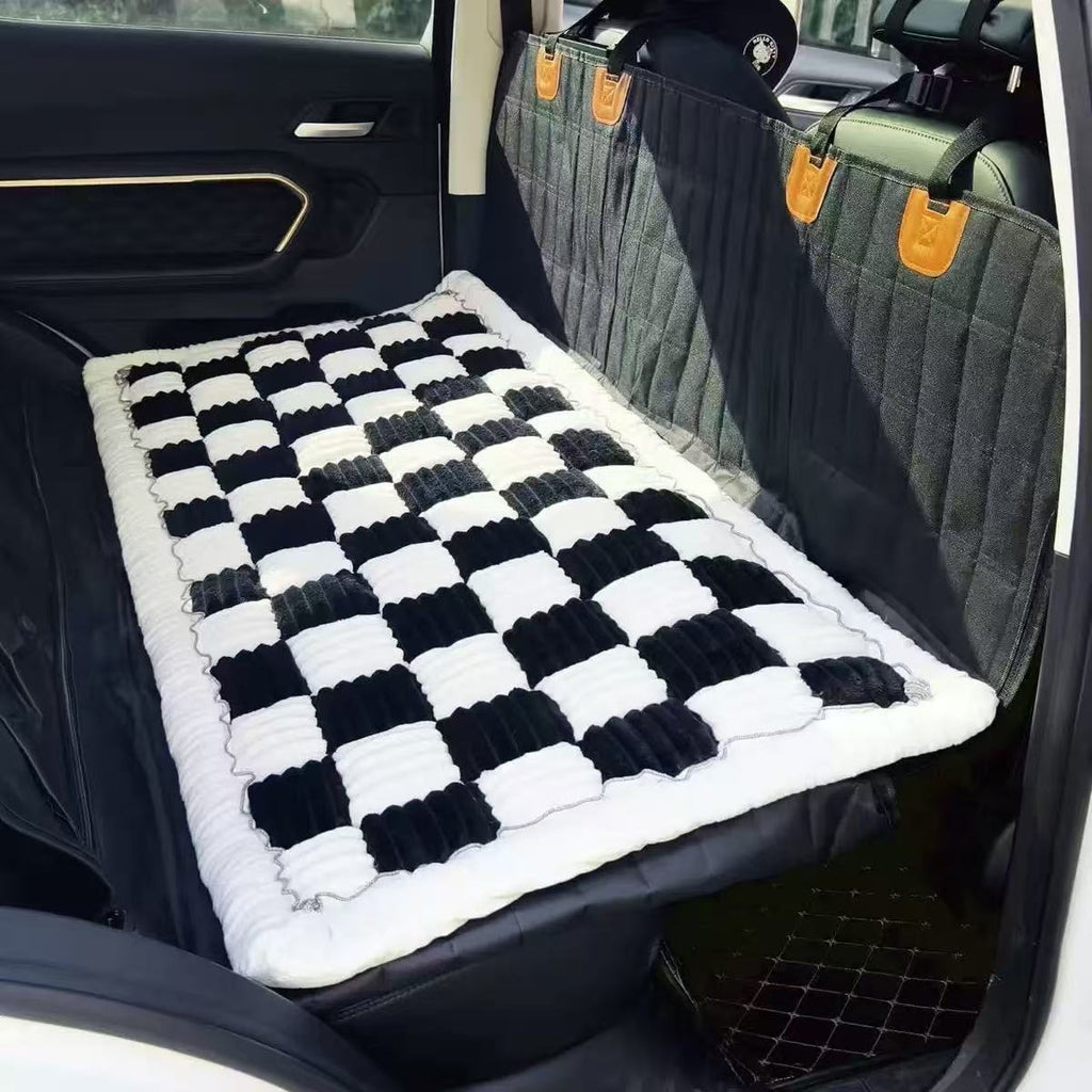 Furry Anti-Slip Pet Car Seat Mat