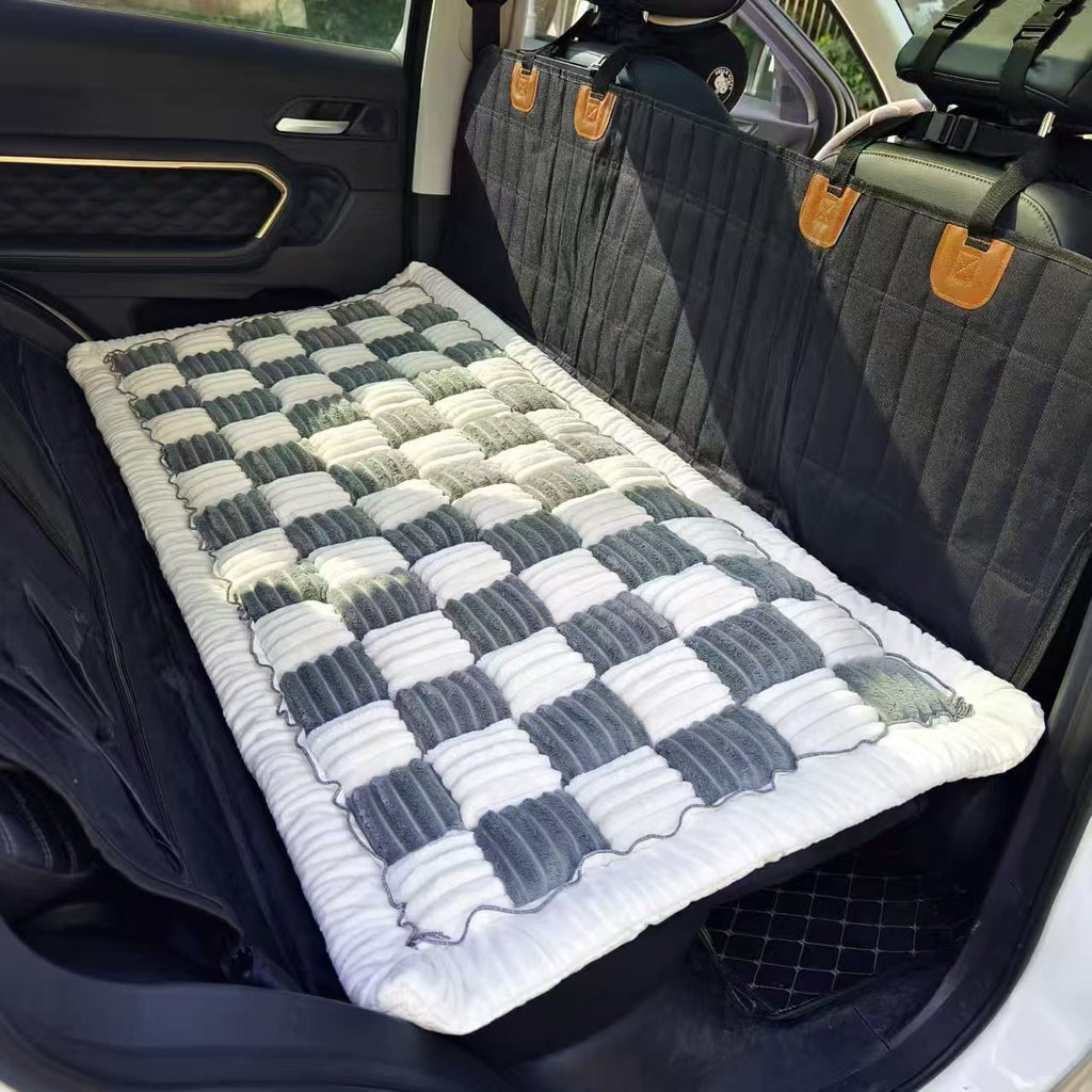 Furry Anti-Slip Pet Car Seat Mat
