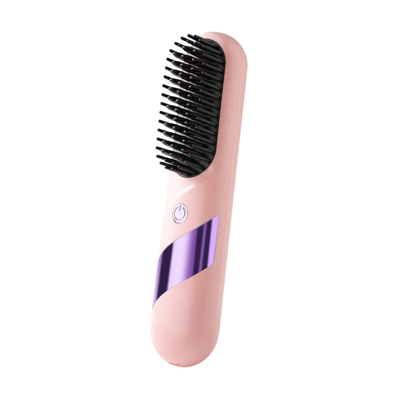 LCD Wireless Hair Straightening Comb