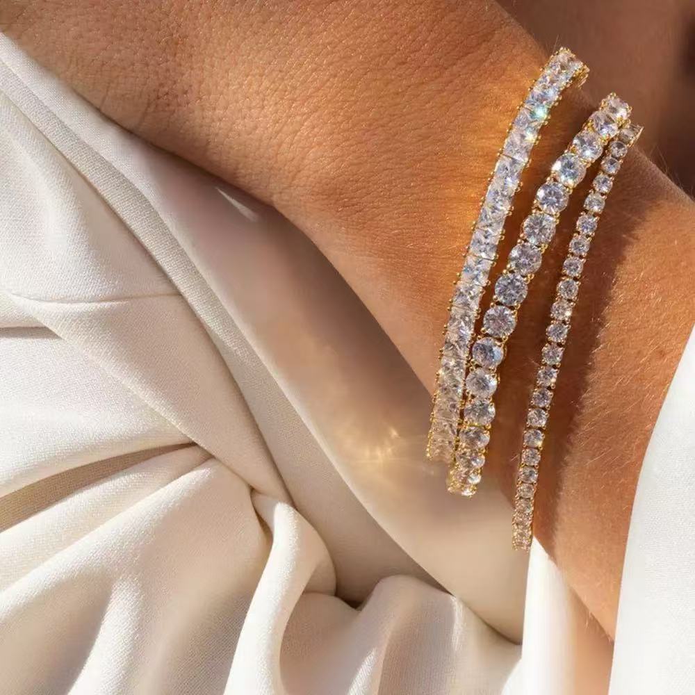 Elegant Zirconia Tennis Bracelet for Women