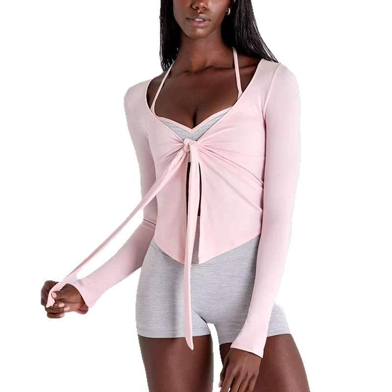 Sports sun-protective cover-up