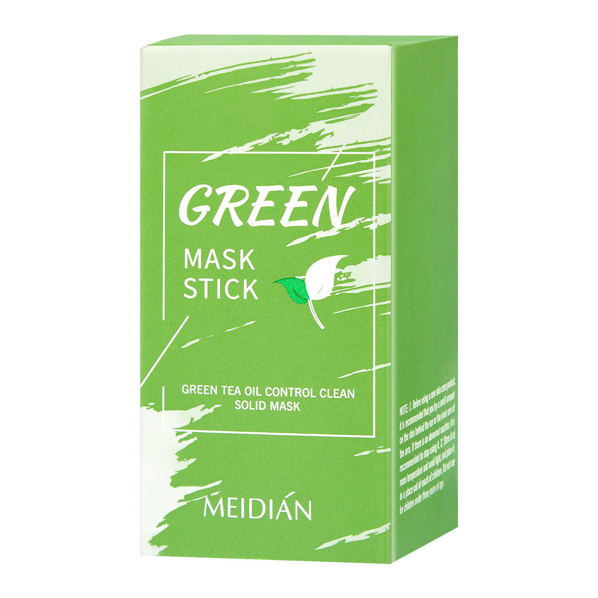 Green tea cleansing solid mask