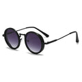 Retro Round Metal Frame Sunglasses