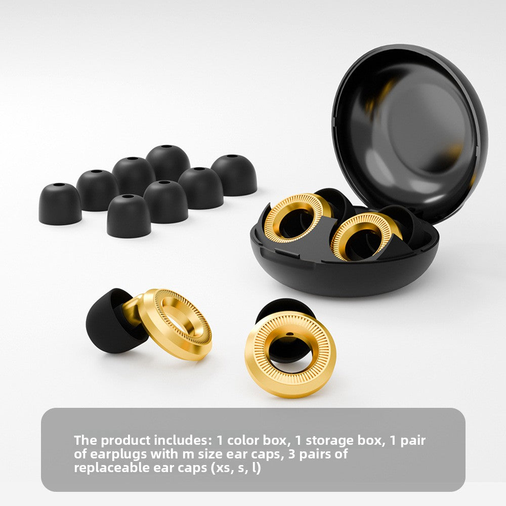 Noise-reducing earplugs with a filter
