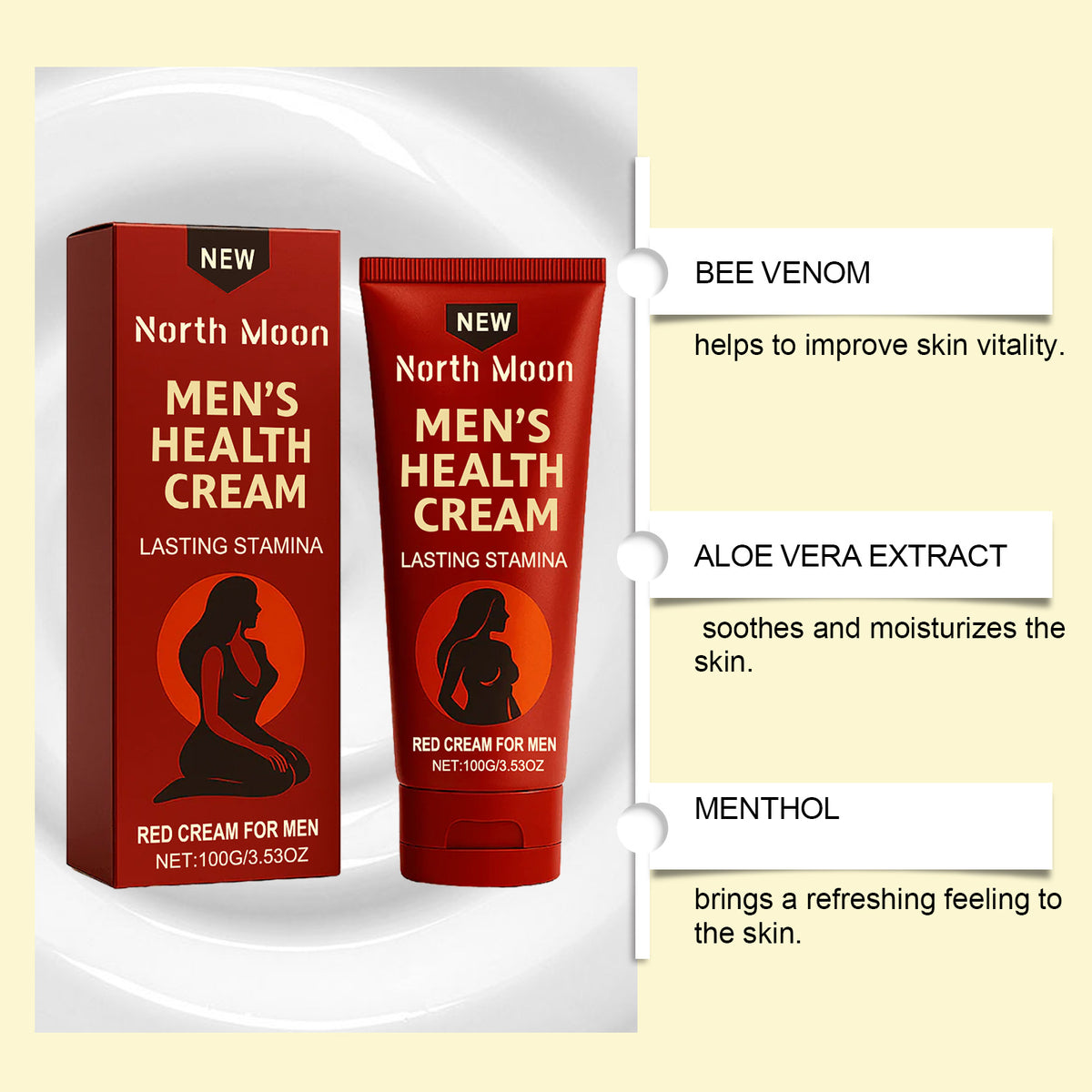 North Moon Men's Daily Moisturizing Care Cream