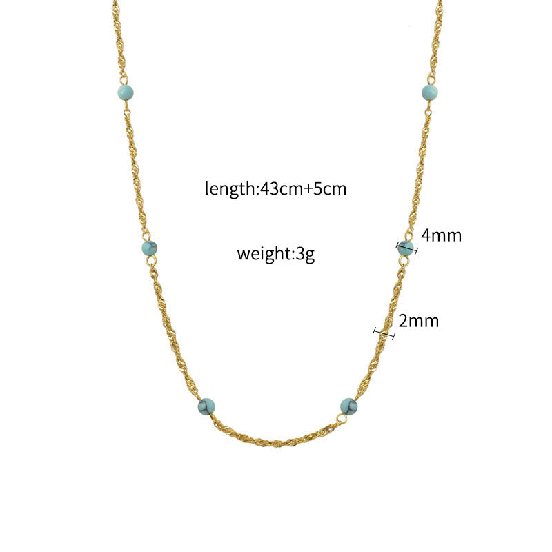 Bohemian Geometric Layered Necklace