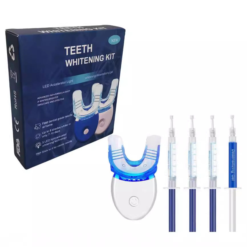 Teeth Whitening Kit with Blue Light
