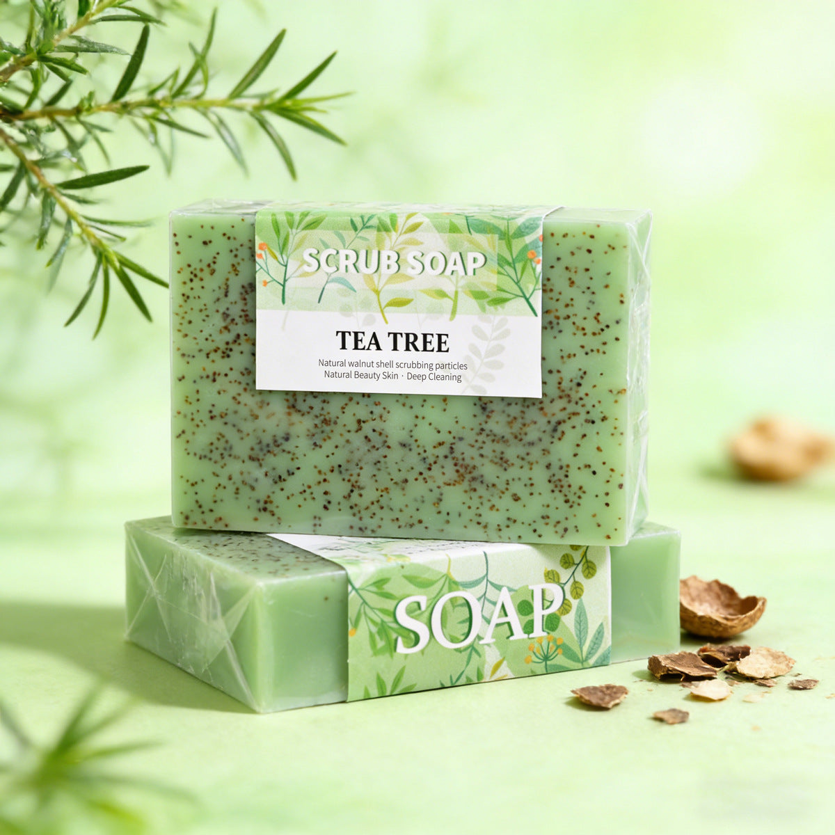 Natural Botanical Scrub Soap