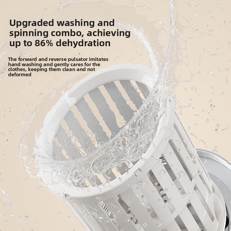 Turbo Washing Machine, Small Rechargeable Washing Cup for Underwear