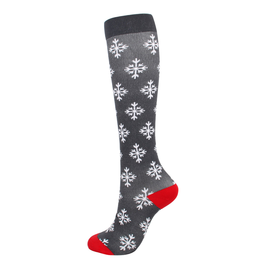 Christmas Compression Socks with Festive Designs
