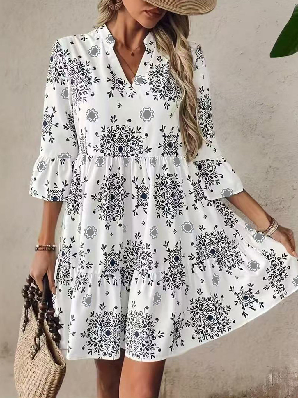 Ruffle dress