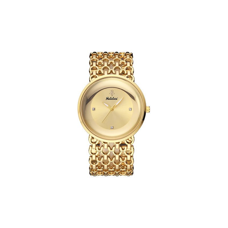 Yalalusi Luxury Women Watch with Hollow Strap