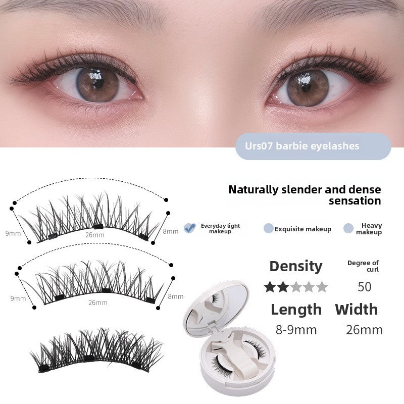 Magnetic False Eyelashes Natural Volume Set