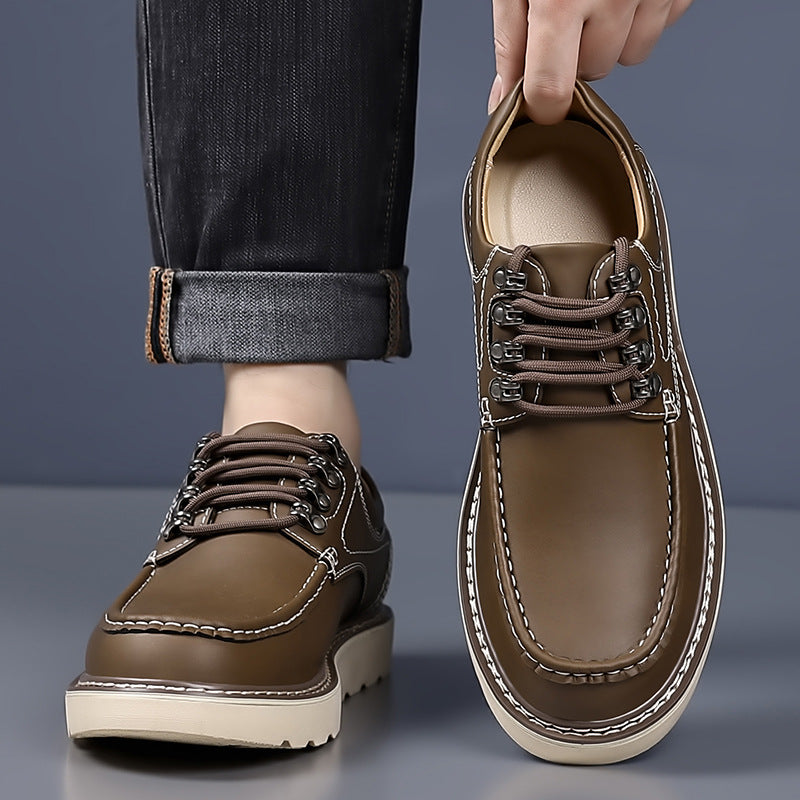 Mens Genuine Leather Casual Shoes