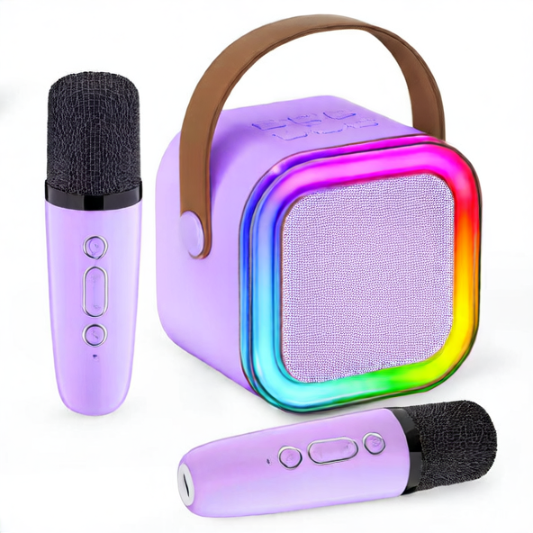 Bluetooth Karaoke Speaker with Microphone Mini Subwoofer