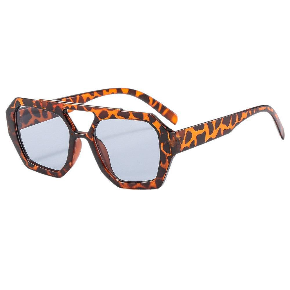 Retro Square Frame Sunglasses