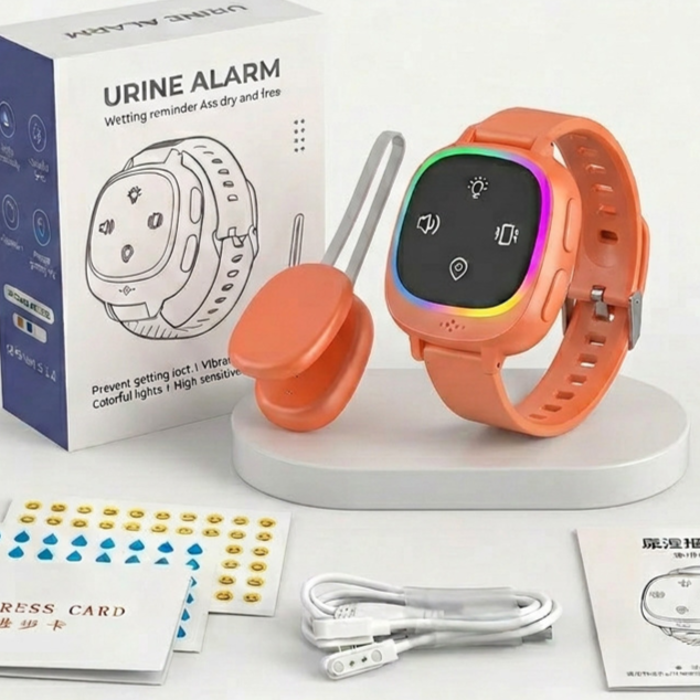 Urinalysis alarm for children