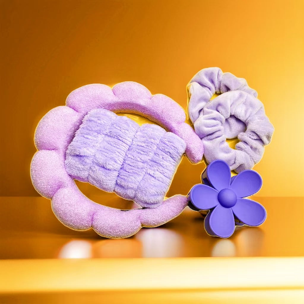 Soft Fabric Hair Accessories Set