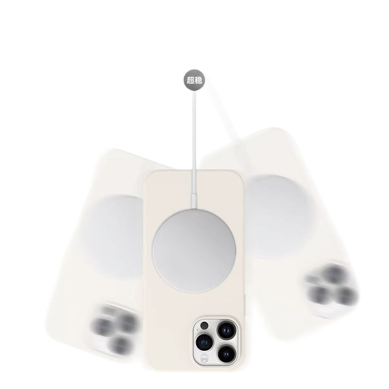 Magnetic Magsafe Liquid Silicone Shockproof Phone Case for iPhone