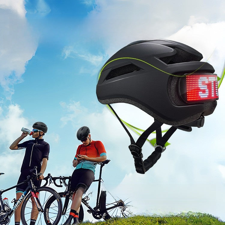 Outdoor LED cycling helmet