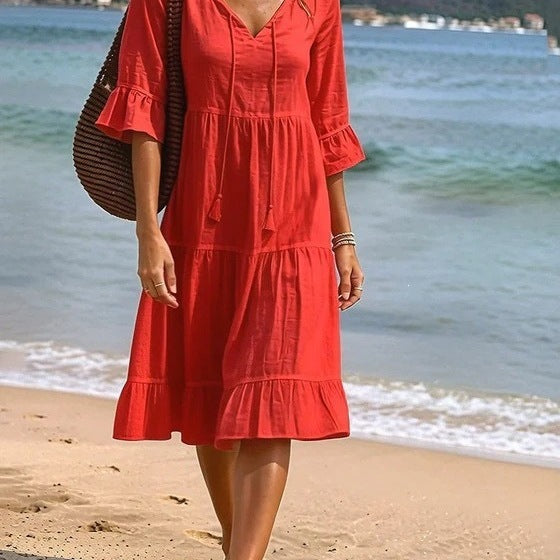 Loose-fitting dress